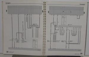 1987 Volkswagen VW Electrical Wiring Diagrams - Quantum Vanagon Orig