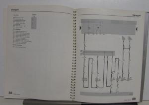 1987 Volkswagen VW Electrical Wiring Diagrams - Quantum Vanagon Orig