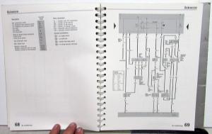 1989 Volkswagen VW Electrical Wiring Diagrams - Cabriolet Scirocco Vanagon