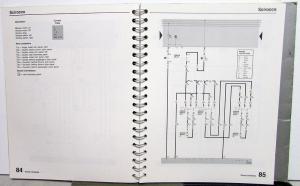 1989 Volkswagen VW Electrical Wiring Diagrams - Cabriolet Scirocco Vanagon