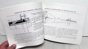 1902-1905 Cadillac Owners Manual Care & Operation Instructions Booklet Repro