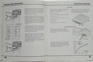 1984-1986 Audi CIS Electronic Fuel Injection Service Training Information 2nd Ed