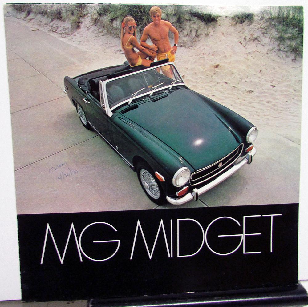 Mg Midget Original Color Sales Brochure