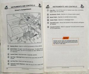 1987 Mack Mid-Liner Cab-Over Trucks Owners Manual