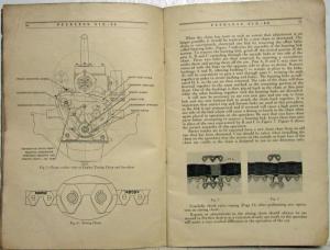 1928 Peerless Six-80 Owners Manual Care and Operation