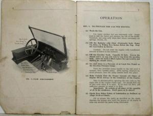 1924 Pierce-Arrow Owners Manual