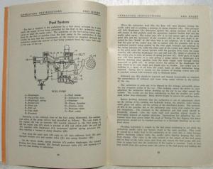 1930 REO Flying Cloud Eight Model 30 Instruction Book Owners Manual