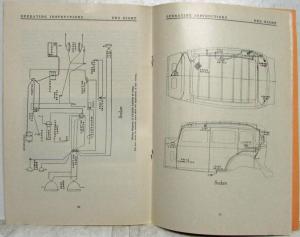 1930 REO Flying Cloud Eight Model 30 Instruction Book Owners Manual