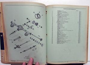 1968-1975 Opel and GT Chassis/Body Parts Book and Illustration Catalog 2 Vol Set