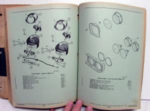 1968-1975 Opel and GT Chassis/Body Parts Book and Illustration Catalog 2 Vol Set