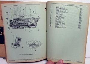 1968-1975 Opel and GT Chassis/Body Parts Book and Illustration Catalog 2 Vol Set