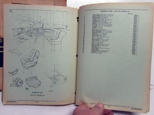 1968-1975 Opel and GT Chassis/Body Parts Book and Illustration Catalog 2 Vol Set