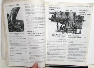 1972 Opel 1900 and GT Service Shop Repair Manual