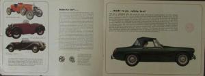 1967 MG Midget Mark III Color Sales Brochure