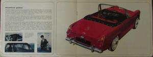 1967 MG Midget Mark III Color Sales Brochure