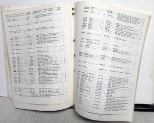 1966-1967 Opel Kadett Parts Book Catalog