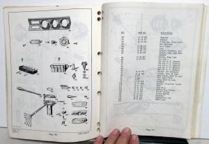 1966-1967 Opel Kadett Parts Book Catalog