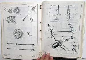 1966-1967 Opel Kadett Parts Book Catalog