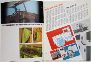 1972 Diamond REO C-116 and C-92D Diesel Powered Trucks Sales Brochure