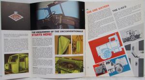 1972 Diamond REO C-116 and C-92D Diesel Powered Trucks Sales Brochure