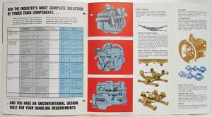 1972 Diamond REO C-116 and C-92D Diesel Powered Trucks Sales Brochure