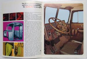 1973 Diamond REO Apollo-116 Custom-Built Line of Diesel Trucks Sales Brochure