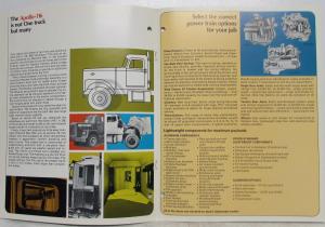 1973 Diamond REO Apollo-116 Custom-Built Line of Diesel Trucks Sales Brochure