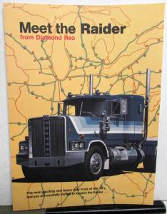 1974 Diamond REO Meet the Raider Sales Brochure