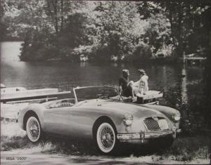 1960 MG MGA 1600 Sales Sheet with Specifications