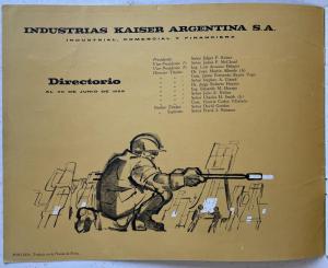 1959 Industrias Kaiser Argentina S.A. Annual Report and Balance Sheet as of 7-30