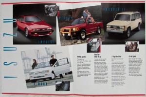 1988 Isuzu Full Line Sales Folder Brochure - Pickup Trooper II Impulse I-Mark