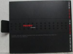 1991 Isuzu Axiom Small Sales Brochure