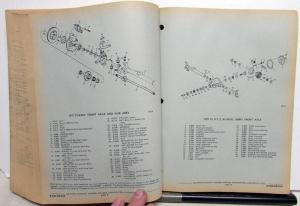 1946-1972 Chevrolet Truck Parts Book Series 10 20 30 1/2 Thru 1 Ton Models Orig