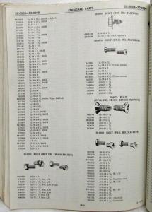 1965 GMC Trucks Models 1000 thru 6500 Parts Book