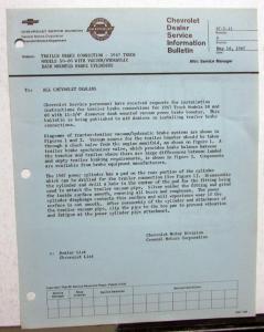 1967 Chevrolet Dealer Technical Service Bulletins Set Corvette Camaro Pickup