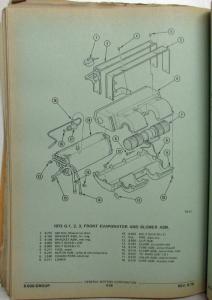 1973-1977 GMC Chevy Light Duty Truck Series 10 thru 35 Parts Illustration Book