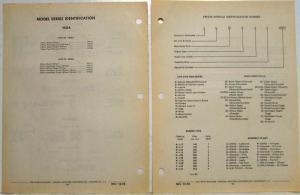 1962-1975 Chevrolet Camaro Chevelle Chevy Nova Chassis/Body Parts Book & Illus