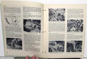 1961 Chrysler Plymouth Dodge Master Tech Service Reference Book Engine Oil 162