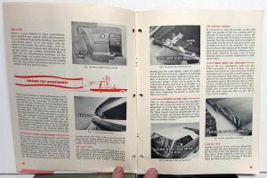 1966 Chrysler Plymouth Dodge Master Tech Service Reference Book Convertible 66-7