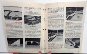 1966 Chrysler Plymouth Dodge Master Tech Service Reference Book Convertible 66-7