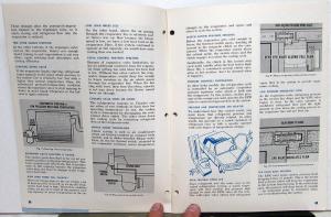 1967 Chrysler Plymouth Dodge Master Tech Service Reference Book A/C Diagnosis