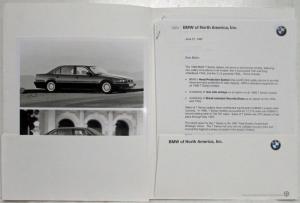 1998 BMW 7 Series Media Information Press Kit