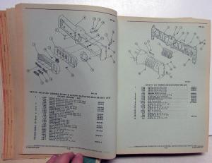 1963-1975 Pontiac Chassis Body Parts Catalog Book Text & Illustr GTO Firebird GM