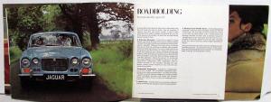 Original 1969 Jaguar Prestige Dealer Sales Brochure XJ6 W/Spec Sheet Large Rare