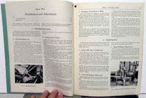 1955 Ford Dealer Fordomatic Transmission Service Shop Manual Repair Car Truck