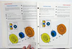 1981 Ford Dealer C 5 Auto Transmission Operation & Diagnosis Training Manual