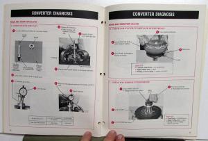 1975 Ford Dealer Automatic Transmission Diagnosis Testing Training C3 C4 C6 FMX