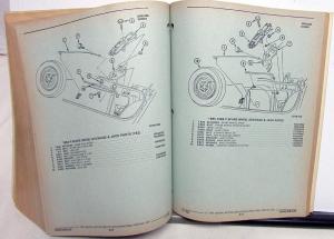 1984-1988 Pontiac Fiero/Fiero SE/Fiero GT Parts and Illustration Catalog