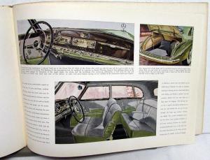 1953 Mercedes-Benz Type 300 Prestige Sales Brochure Sedan Convertible D RARE