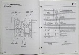 2000 2001 2002 Honda Passport Electrical Troubleshooting Service Manual